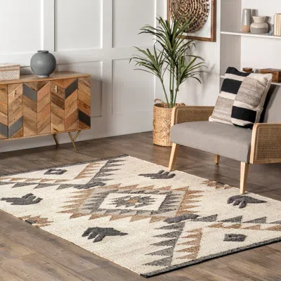 Ashley Nuloom Rosanna 6' X 9' Area Rug In Brown