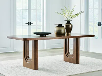 Ashley Paloma By  Dining Table In Brown
