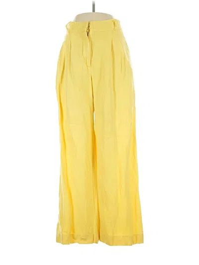 Pre-owned Ashley Park X Rtr Casual Pants In Yellow