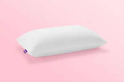 Ashley Purple® Harmony Pillow Tall 7.5 In White