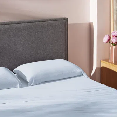 Ashley Purple Softstretch Deep Pocket 4-piece King Sheet Set In Blue