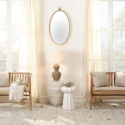 Ashley Relaxed Elegance Lena Wall Mirror In Gold