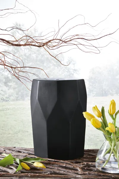 Ashley Rhysworth Indoor/outdoor Stool In Black
