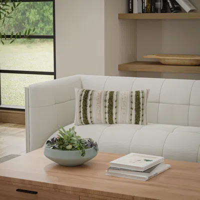 Ashley Rizzy Home Cozy Decorative Throw Pillow In Neutral