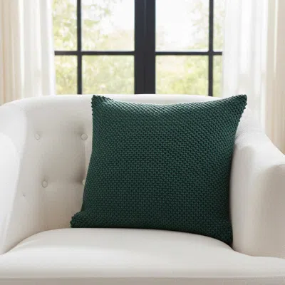 Ashley Rizzy Home Element Decorative Throw Pillow In Green