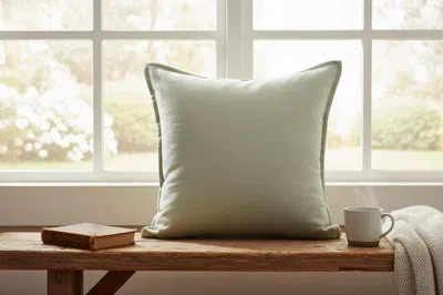 Ashley Rizzy Home Everwell Decorative Throw Pillow In Green