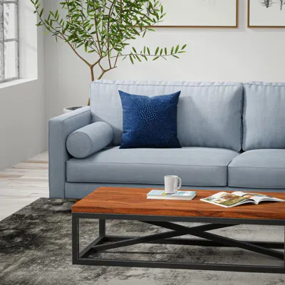 Ashley Rizzy Home Heirloom Decorative Throw Pillow In Blue