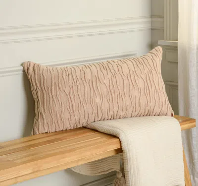 Ashley Rizzy Home Zebra Decorative Throw Pillow In Neutral