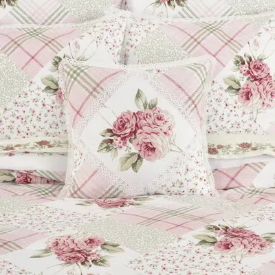 Ashley Royal Court Bungalow 16" Square Decorative Throw Pillow In Multi