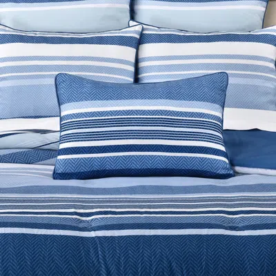 Ashley Royal Court Carson Boudoir Decorative Throw Pillow In Blue