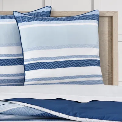 Ashley Royal Court Carson Euro Sham In Blue