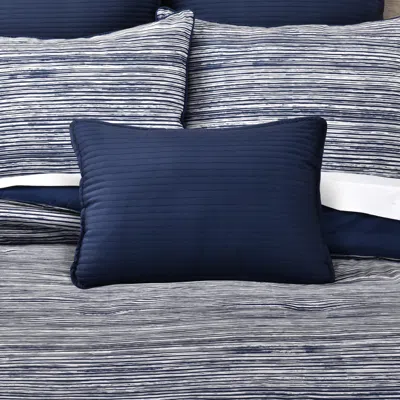 Ashley Royal Court Dalton Boudoir Decorative Throw Pillow In Blue
