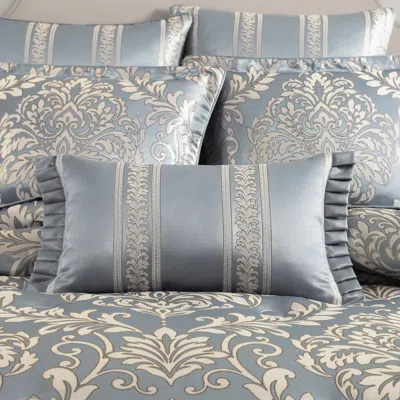 Ashley Royal Court Lorenzo Boudoir Throw Pillow In Blue