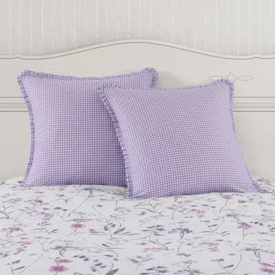 Ashley Royal Court Nola Euro Sham In Purple