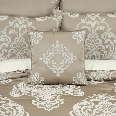 Ashley Royal Court Potenza 18" Throw Pillow In Sand