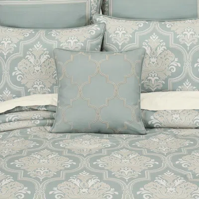 Ashley Royal Court Tranquility Decorative Throw Pillow In Blue