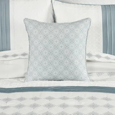 Ashley Royal Court Trilogy Decorative Throw Pillow In Blue