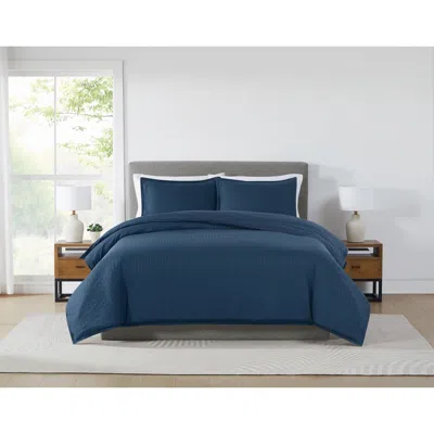 Ashley Royal Velvet Olivia 3-piece King Duvet Set In Blue