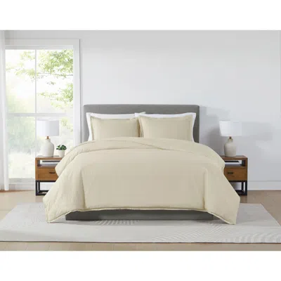 Ashley Royal Velvet Olivia 3-piece King Duvet Set In Brown