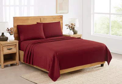 Ashley Royal Velvet Signature 3-piece Queen Sheet Set In Brown