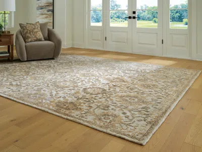 Ashley Sableridge Extra Large Rug In White