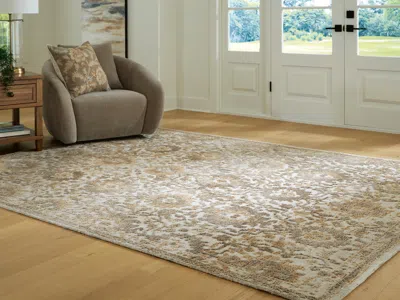 Ashley Sableridge Large Rug In Brown