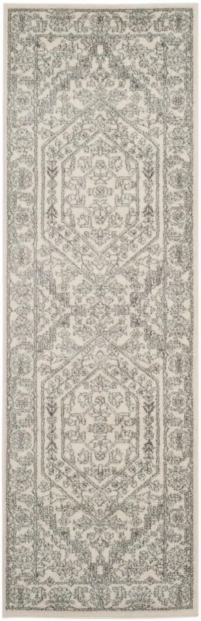 Ashley Safavieh Adirondack 2' 6" X 12' Runner In Gray