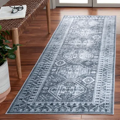 Ashley Safavieh Arizona 2' 6" X 8' Runner Rug In Multi