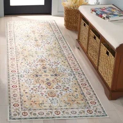 Ashley Safavieh Arizona 2' 6" X 8' Runner Rug In Multi