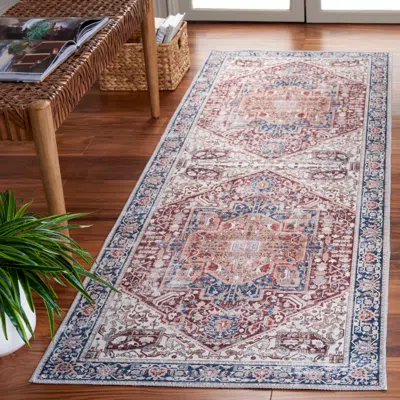 Ashley Safavieh Arizona 2' 6" X 8' Runner Rug In Multi