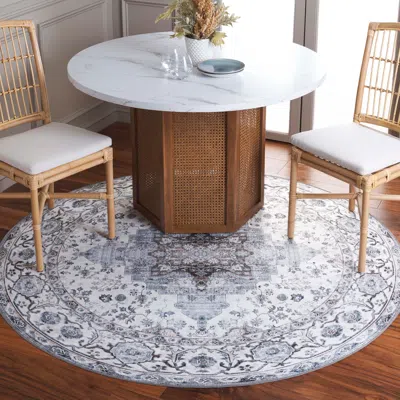 Ashley Safavieh Arizona 4' X Round Area Rug In Multi