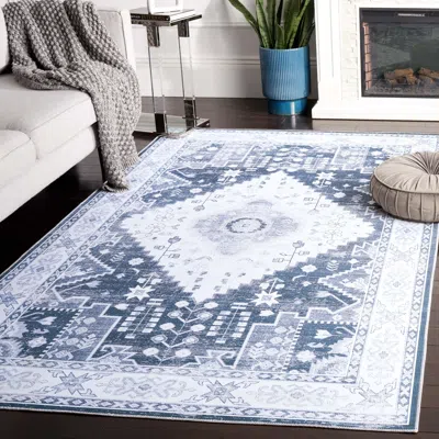 Ashley Safavieh Arizona 6' X 9' Area Rug In Blue