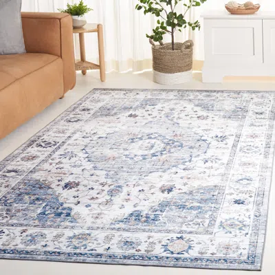 Ashley Safavieh Arizona 6' X 9' Area Rug In Blue