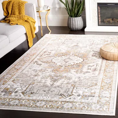 Ashley Safavieh Arizona 7' X Square Area Rug In Brown