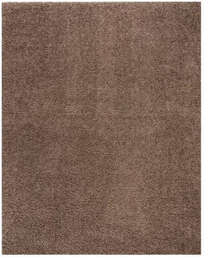 Ashley Safavieh Athens Shag 8' X 10' Area Rug In Brown