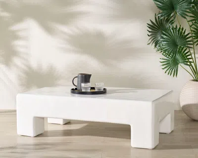 Ashley Safavieh Branford Coffee Table In White