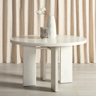 Ashley Safavieh Calamaria Dining Table In White
