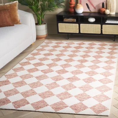 Ashley Safavieh Ebony Todosia 6' X 9' Area Rug In Pink