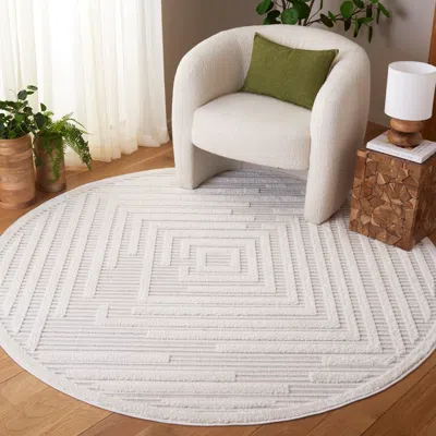 Ashley Safavieh Elmhurst Dzanna 6' 7" X Round Area Rug
