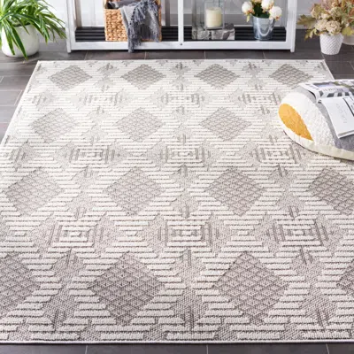 Ashley Safavieh Global 8' X 10' Area Rug In Gray