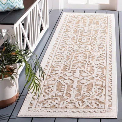 Ashley Safavieh Global Anitha 2' 2" X 8' Runner Rug In Neutral