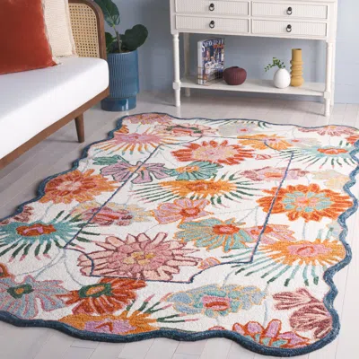 Ashley Safavieh Jardin Collection Fadya 9' X 12' Area Rug In Multi