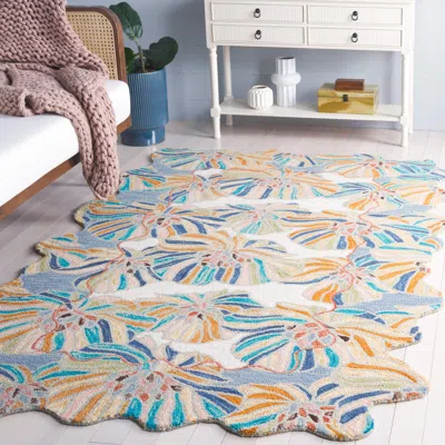 Ashley Safavieh Jardin Collection Matinoula 5' X 8' Area Rug In Animal Print