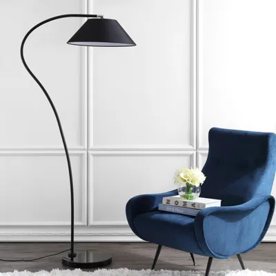 Ashley Safavieh Lumi Floor Lamp In Black