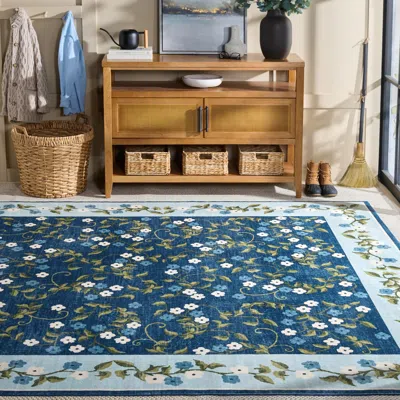 Ashley Safavieh Martha Stewart Androniki 8' X 10' Area Rug In Blue
