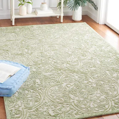 Ashley Safavieh Martha Stewart Collection Andreea 8' X 10' Area Rug In Green