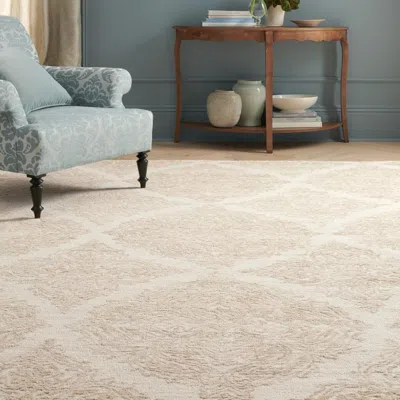 Ashley Safavieh Martha Stewart Collection Trellis 8' X 10' Area Rug In Neutral