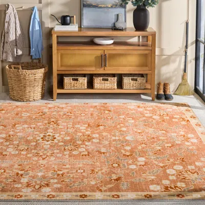 Ashley Safavieh Martha Stewart Ermelinde 3' X 5' Accent Rug In Orange