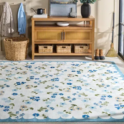 Ashley Safavieh Martha Stewart Reinetta 8' X 10' Area Rug In Blue