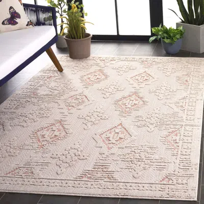 Ashley Safavieh Milos Fulguta 9' X 12' Indoor/outdoor Area Rug In Multi